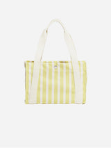 Immaculate Vegan - Souleway Beach Tote S (Sand/Lime Green) Sand/Lime Green