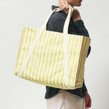 Immaculate Vegan - Souleway Beach Tote (Sand/Lime Green) Sand/Lime Green