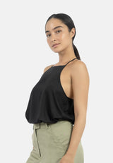Immaculate Vegan - 1 People Vancouver Slip Top-BLACK