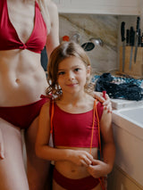 Immaculate Vegan - Piuma BIKINI BOTTOM - SEASIDE KNOTS