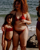 Immaculate Vegan - Piuma BIKINI BOTTOM - SEASIDE KNOTS