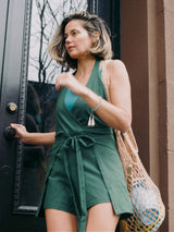 Immaculate Vegan - Piuma WOMEN SHORE ROMPER