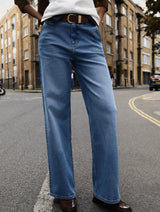 Immaculate Vegan - Baukjen Emery Organic Cotton Stretch Wide Leg Jeans