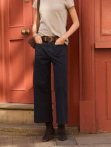 Immaculate Vegan - Baukjen Jena Organic Cotton Stretch Wide Crop Jeans