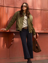 Immaculate Vegan - Baukjen Jena Organic Cotton Stretch Wide Crop Jeans