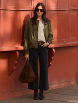 Immaculate Vegan - Baukjen Jena Organic Cotton Stretch Wide Crop Jeans