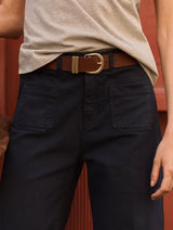 Immaculate Vegan - Baukjen Jena Organic Cotton Stretch Wide Crop Jeans