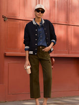 Immaculate Vegan - Baukjen Jena Organic Cotton Stretch Wide Crop Jeans