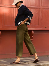 Immaculate Vegan - Baukjen Jena Organic Cotton Stretch Wide Crop Jeans