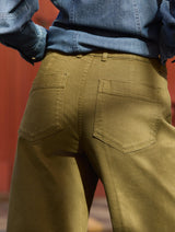 Immaculate Vegan - Baukjen Jena Organic Cotton Stretch Wide Crop Jeans