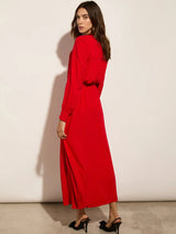 Immaculate Vegan - Baukjen Ania LENZING™ ECOVERO™ Dress | Crimson Red