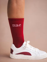 Immaculate Vegan - NAE Vegan Shoes Berlin Unisex Piñatex & Apple Leather Vegan Sneakers | Red