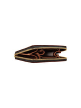 Immaculate Vegan - Estimon MULTI WALLET portfel z kukurydzy brązowy krokodyl