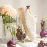 Immaculate Vegan - Zeta Shoes Beta B4 Women's Vegan PET Canvas Sneakers | White