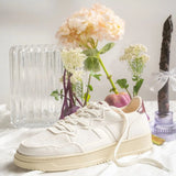 Immaculate Vegan - Zeta Shoes Beta B4 Women's Vegan PET Canvas Sneakers | White