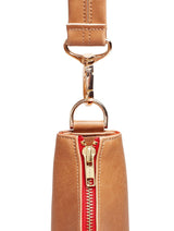 Immaculate Vegan - Estimon MINI HOBO z kukurydzy beżowa