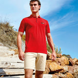 Immaculate Vegan - VEGAN Happy Vegan Men's Classic Polo Shirt - 100% Cotton