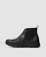 Immaculate Vegan - Bohema Tiger Chelsea black women's Chelsea boots