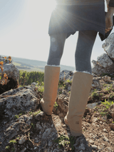 Immaculate Vegan - New Orchard Classic Unisex Vegan Faux Fur Long Boots | Beige