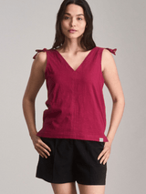 Immaculate Vegan - KOMODO CELIA - Organic Cotton Top - Berry