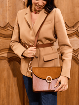 Immaculate Vegan - Minuit sur Terre Stellan Apple Leather Vegan Crossbody Bag | Camel