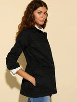 Immaculate Vegan - Baukjen Drake Organic Cotton Utility Jacket | Black