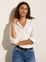 Immaculate Vegan - Baukjen Martyna TENCEL™ Relaxed Shirt | Pure White
