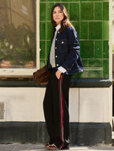 Immaculate Vegan - Baukjen Marjorie Side Stripe Ponte Trousers