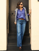 Immaculate Vegan - Baukjen Robyn Organic Cotton Stretch Jeans | Light Washed Indigo