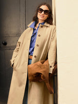 Immaculate Vegan - Baukjen Hazel Organic Cotton Mac Coat | Sand