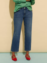 Immaculate Vegan - Baukjen Zenna Organic Cotton Stretch Straight Leg Jean | Vintage Wash