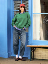 Immaculate Vegan - Baukjen Constance Organic Cotton Sweatshirt | Emerald