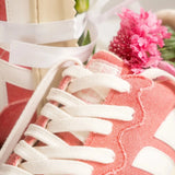 Immaculate Vegan - Zeta Shoes Beta B4 Women's Vegan PET Canvas Sneakers | Red