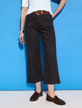 Immaculate Vegan - Baukjen Jena Organic Wide Crop Jeans | Washed Black