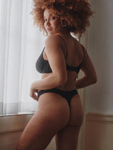 Immaculate Vegan - WILDNESS Spirit Organic Cotton & TENCEL™ Thong | Multiple Colours