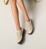 Immaculate Vegan - AGAZI Nomad Sun Vegan Apple Leather Sneakers | Beige