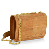 Immaculate Vegan - murmali Alpha Handcrafted Cork Vegan Crossbody Bag | Beige
