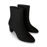 Immaculate Vegan - NAE Vegan Shoes Hina Women's Vegan Leather Heeled Ankle Boots | Black