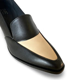 Immaculate Vegan - NAE Vegan Shoes Julia Women's Vegan Leather Heeled Loafers | Black