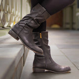 Immaculate Vegan - V.GAN Prune Western Boots