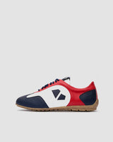 Immaculate Vegan - Bohema Racer Corn Leather Vegan Sneakers | Blue, Red & White