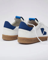Immaculate Vegan - Bohema Brava Grape Leather Vegan Sneakers | White & Blue