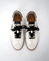 Immaculate Vegan - Bohema Brava Grape Leather Vegan Sneakers | White & Black
