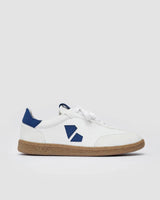 Immaculate Vegan - Bohema Brava Grape Leather Vegan Sneakers | White & Blue
