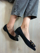 Immaculate Vegan - MOMOC Vegan Ballerinas With Bow | Black