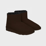 Immaculate Vegan - New Orchard Classic Unisex Vegan Faux Sheepskin Short Boots | Brown