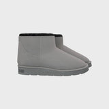 Immaculate Vegan - New Orchard Classic Unisex Vegan Faux Sheepskin Short Boots | Grey