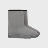 Immaculate Vegan - New Orchard Classic Unisex Vegan Faux Fur Medium Boots | Grey