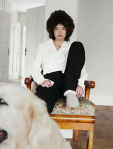 Immaculate Vegan - New Orchard Classic Unisex Vegan Faux Sheepskin Slippers | Beige