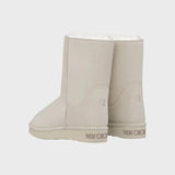 Immaculate Vegan - New Orchard Classic Unisex Vegan Faux Fur Medium Boots | Beige